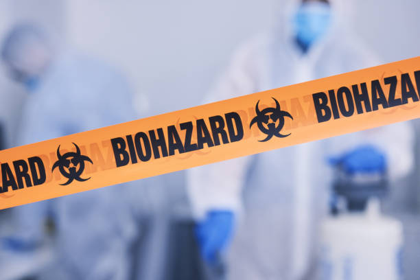 Professional Infectious Disease Decontamination technician working in El Granada, CA